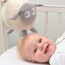 Load image into Gallery viewer, Sweet Dreamers, Ewan the Dream Sheep, Grey - Baby White/Pink Noise Machine and Sleep Aid with Night Light