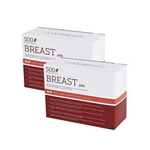 Load image into Gallery viewer, 500Cosmetics - Natural Supplement to Increase and Firm Feminine Breast - 100% Natural Ingredients - Made in EU - 60 Tablets. (2)