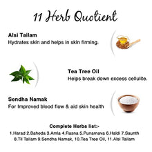 Load image into Gallery viewer, Blue Nectar Ayurvedic Slimming Oil and Anti Cellulite Oil for Slim and Tone Skin with Tea Tree Essential Oil and 11 Vital Herbs (100 ml ) - Firming & Body Fat Burning Massage Oil Weight Losing