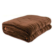 Load image into Gallery viewer, Reverie Luxury Electric Heated Throw & Over Blanket - 160 x 130cm - Machine Washable Fleece with Digital Remote, Timer & 9 Heat Settings 1