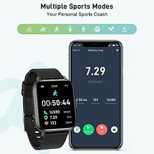 Load image into Gallery viewer, andfive Smart Watch, Fitness Tracker with 1.69" Touch Screen, Heart Rate Monitor, IP68 Waterproof Pedometer Step Counter Watch,with Sleep Monitor,Sports Smartwatch for Men Women for Android iOS