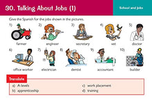 Load image into Gallery viewer, New KS3 Spanish: Vocabulary Practice Question Cards: perfect for catch-up and learning at home (CGP KS3 Languages)