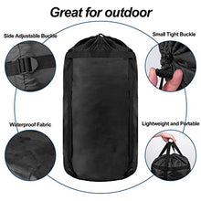 Load image into Gallery viewer, YINXN 46L Compression Stuff Sack for Sleeping bag, Lightweight Waterproof Compact Nylon Stuff Sack Storage bag for Camping, Hiking, Travelling, Backpacking
