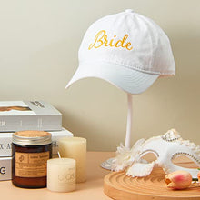Load image into Gallery viewer, Hen Party Bride Hats Embroidered Baseball Cap Bridal Tribe Squad Wedding Hat