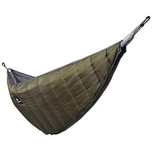 Load image into Gallery viewer, KiGoing Double Hammock, Ultra-light Full Length Camping Hammock Underquilt, Thickened Windproof Warm Hammock Sleeping Quilt Blanket for Camping
