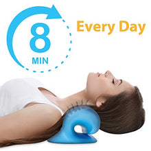 Load image into Gallery viewer, Neck Traction,Neck Pillow,Neck Support,Neck Relaxer,portable cervical traction pillow, ergonomic traction neck support pillow for neck pain relief
