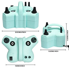 Load image into Gallery viewer, Artier Electric Balloon Pump, Portable Pump For Fast And Easy Balloon Filling & Balloon Arches, 600W Dual Nozzle Electric Air Balloon Pump For Parties