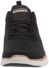 Load image into Gallery viewer, Skechers Women's Flex Appeal 4.0 Brilliant View Sneaker, Black, 5 UK