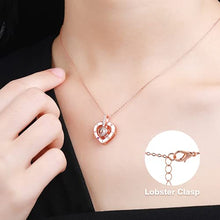 Load image into Gallery viewer, Preserved Real Rose, Gift Box with I Love You Necklace, Handmade Eternal Real Rose Flower Gifts for Her Woman Wife Girlfriend Mother on Birthday, Anniversary, Valentine's Day, Mother's Day, Christmas
