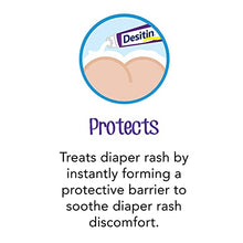 Load image into Gallery viewer, Desitin Maximum Strength Baby Diaper Rash Cream with 40% Zinc Oxide for Treatment, Relief & Prevention, Hypoallergenic, Phthalate- & Paraben-Free Paste, 4.8 oz