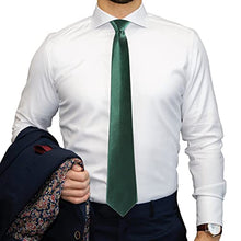 Load image into Gallery viewer, Men Ties Solid Color Neck Tie for Men Wedding Business Formal Neckties 3.15" (Green)