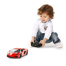 Load image into Gallery viewer, RASTAR RC Lamborghini Toy Car, 1:14 Lamborghini Aventador LP700-4 Remote Control Car, Working Lights - Orange