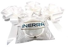 Load image into Gallery viewer, INERRA Wedding Car Decoration Kit - 3 x Large Pre-Assembled 7” Bows with 14-Loops and 7 Metres of Ribbon – With Colour Match (White)