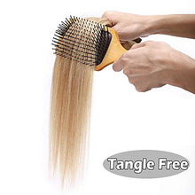Load image into Gallery viewer, Clip in Hair Extension Human Hair (8inches-45g, #18/613 Ash Blonde&Bleach Blonde) Highlighted -Basic Thickness- 8 pcs Real Remy Hair Extensions