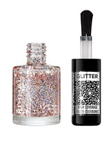 Load image into Gallery viewer, Rimmel London Glitter Nail Polish Top Coat, Disco Diva, 8 ml