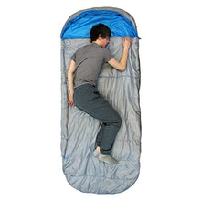 Load image into Gallery viewer, 882g Lightweight Kids Sleeping Bag - Rectangular Style - Extra Wide & Warm Snuggle Sleeping Bags by HiGHLANDER