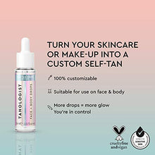 Load image into Gallery viewer, Tanologist Fake Tan Drops Medium (30 ml) Add Self Tanning Drops to Skin Care For Sensitive Skin Dermatologist Approved Clean Ingredients & Vegan