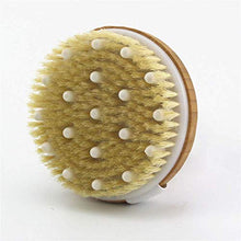 Load image into Gallery viewer, Ithyes Dry Brushing Body Brush Exfoliating Brush Natural Bristle bath Brush for Remove Dead Skin Toxins Cellulite,Treatment,Improves Lymphatic Functions,Exfoliates,Stimulates Blood Circulation