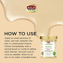 Load image into Gallery viewer, African Pride Moisture Miracle Aloe & Coconut Water Hydrate & Hold Curl Defining Gel 18oz