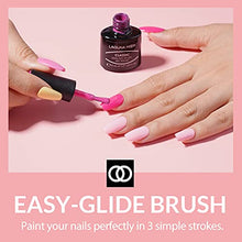 Load image into Gallery viewer, Lagunamoon Gel Nail Polishes, Nude Pink Red 6 Colours 8ml Gel Polish Set, Soak off Nail Polish Gift Set, Nail Varnish Sets for DIY Nail Art Manicure and Salon Use