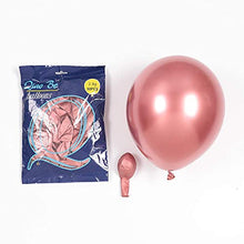 Load image into Gallery viewer, GIHOO Hot Pink Balloon Garland Arch Kit, 140Pcs Pink Rose Gold Chrome Balloons for Birthday Wedding Party Balloons Decorations, Baby Shower Decorations for Girl