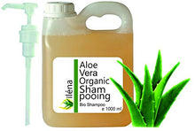 Load image into Gallery viewer, Organic Shampoo with Aloe Vera, Argan and Vitamins. Sulfate Free Silicone Free Hair Loss Prevention (1000 ml)