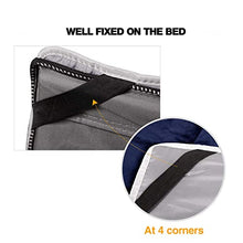 Load image into Gallery viewer, REDCAMP XL Mattress for Camping Bed, 190x75cm Soft Comfortable Cotton Thick Sleeping Mattress Pad, Blue