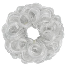 Load image into Gallery viewer, FXTYK Messy Bun Hair Pieces For Women Curly Wavy Hair Scrunchies Hair Bun Extensions Updo Bun Hair Extensions Donut Hair Chignons Hair Accessories-Natural Black-1pcs