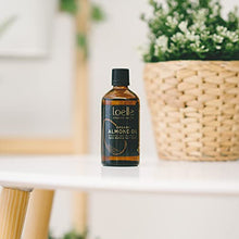 Load image into Gallery viewer, Loelle - Pure, Cold Pressed, Sweet Almond Oil - Natural Anti-Stretch Mark Remedy to Use in Pregnancy - Moisturising Body Oil - Nourishing Face and Hair Oils (100ml)