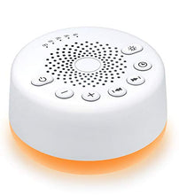 Load image into Gallery viewer, Easysleep Sound Machine White Noise Machine for Baby Adults Kids Sleeping with Night Light 25 Soothing Sounds 32 Volume 5 Timer Memory Function for Home Office Travel