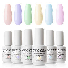 Load image into Gallery viewer, Gellen Candy Colour Gel Polish Kit - Girl Series Sweet Fresh Tones, Spring Summer Nail Art Gel Polish - Popular Home/Salon Gel Manicure Set