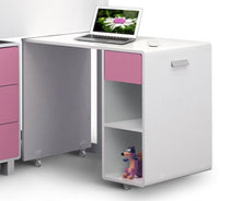 Load image into Gallery viewer, Julian Bowen Kimbo Cabin Bed & Premier Mattress, Pink/White, Single