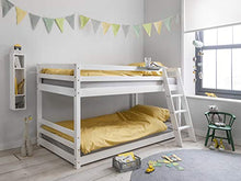 Load image into Gallery viewer, Noa and Nani - Hilda Cabin Bed with Bunk Underbed - (White)