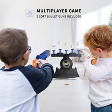 Load image into Gallery viewer, Shooting Game Toy for Kids with Floating Foam Balls Target, 2 Soft Bullet Blasters and 10 Nerf Compatible EVA Bullets, Fun Competition Game for Boys and Girls