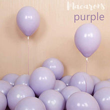 Load image into Gallery viewer, 200Pcs Latex Purple Balloons 5 Inch Light Purple Helium Balloon Pastel Lavender Balloons for Birthday Party Decorations Wedding Engagement Anniversary Christmas Festival Supplies