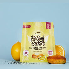 Load image into Gallery viewer, No Guilt Bakes Keto Cake Bites (Variety, 10 Packets) - Gluten Free & No Sugar Added, Healthy Diabetic, Dessert, Keto Diet Snack - Packaging May Vary