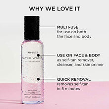 Load image into Gallery viewer, Tan Luxe GLYCO WATER Fake Tan Remover, (200 ml) Gentle Glycolic Acid Self Tanning Eraser and Skin Primer, Cruelty Free & Vegan