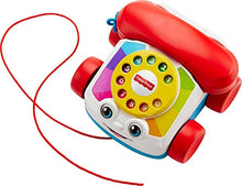 Load image into Gallery viewer, Fisher-Price Chatter Telephone, Infant and Toddler Pull Toy Phone for Walking and Pretend Play, Ages 12 Months+, FGW66