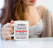 Load image into Gallery viewer, She Gave Me Life-Mother's Day Gifts-Birthday Gifts For Women From Daughter, Son-Best Gifts For Mom-Ceramic Coffee Mugs -11 OZ Fun & Cool Novelty Tea Cup