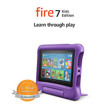 Load image into Gallery viewer, Fire 7 Kids Tablet | 7" Display, 16 GB, Purple Kid-Proof Case (2019 Release)