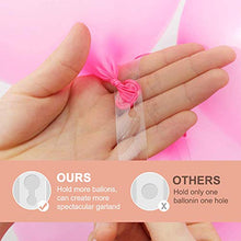 Load image into Gallery viewer, Rorchio 123pcs Rose Gold Balloon Arch Garland Kit with Rose Gold Latex Balloons Confetti Balloons and Mini White Balloons, Balloon Tie and Balloon Tape for Birthday Wedding Baby Shower Party Supplies