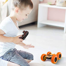 Load image into Gallery viewer, STOTOY Remote Control Car for Kids, 2.4GHz High Speed Rc Car, 360° Two Directions and Rotation Toy Car, Electric 4WD Racing Stunt Truck, Birthday Xmas Gift Toys for 3 4 5 6+ Year Old Boys (Orange)
