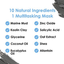 Load image into Gallery viewer, BeBarefaced VEGAN Clay Mask - Pore Minimizer Face Care Blackhead and Acne Treatment - Moisturising Hydrating Face Masks Skincare - Face Mask Beauty Mud Facial Mask - Preppy Skincare BHA Exfoliant