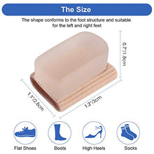 Load image into Gallery viewer, Toe Spacer for Bunion, Toe Corrector and Straighteners for Overlapping Toe, Drift Toes, Hammer Claw Toe, 4 PCS Gel Toe Separators Foot Pain Relief, Big Toe Alignment for Women & Men