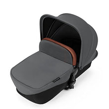 Load image into Gallery viewer, Ickle Bubba Stomp V3, All-in-one Travel System: with Isofix Base (Grey/Silver/Tan)