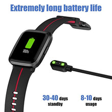 Load image into Gallery viewer, AIKELA Smart Watch Fitness Trackers With Blood Oxygen,Blood Pressure,Heart Rate,Sleep Monitor 5ATM Waterproof Activity Trackers Pedometer Sports Fitness Watches For Women Men For iOS Android(red)