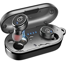 Load image into Gallery viewer, TOZO T10 Bluetooth 5.0 Earbuds True Wireless Stereo Earphones Headphones IPX8 Waterproof in Ear Wireless Charging Case Built in Mic Headset Premium Sound with Deep Bass for Running Sport Black