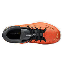 Load image into Gallery viewer, FitVille Womens Tennis Shoes Wide Fit Squash Badminton Shoe Non Slip Sports Trainers Sneakers for Tennis Volleyball Orange