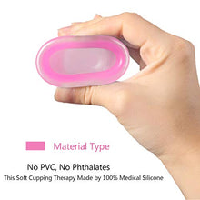 Load image into Gallery viewer, Silicone Cupping Therapy Set and Cellulite Massager, Anti Cellulite Cup Massage Roller, Vacuum Massage Cup Kit Body Cup Set Health Beauty Care, Large & Medium Cup/Body Roller Brush Pink