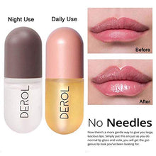 Load image into Gallery viewer, Lip Plumper Set,Natural Lip Plumper and Lip Care Serum,Lip Enhancer for Fuller,Beautiful Fuller Day & Night Moisturizing Repair Lip Gloss Set, Hydrating & Reduce Fine Lines